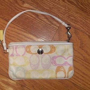 Authentic Coach Wristlet